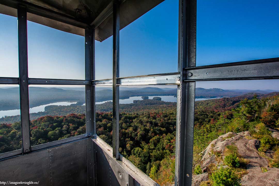 Rondaxe Fire Tower Fall Foliage